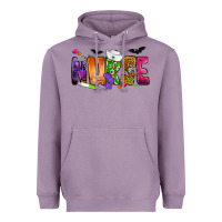 Lavender Nurse Halloween Heavyweight Hoodie - NancyCooperArtShop