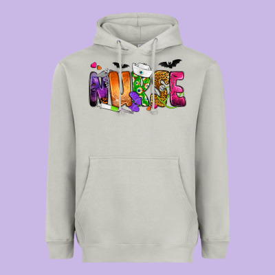 Nurse Halloween Heavyweight Hoodie Designed By Nancycooperartshop