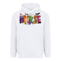 White Nurse Halloween Heavyweight Hoodie - NancyCooperArtShop