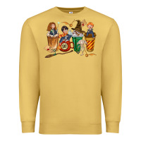 Antique Gold wizards coffee cups Premium Sweatshirt - texasbilliewilder