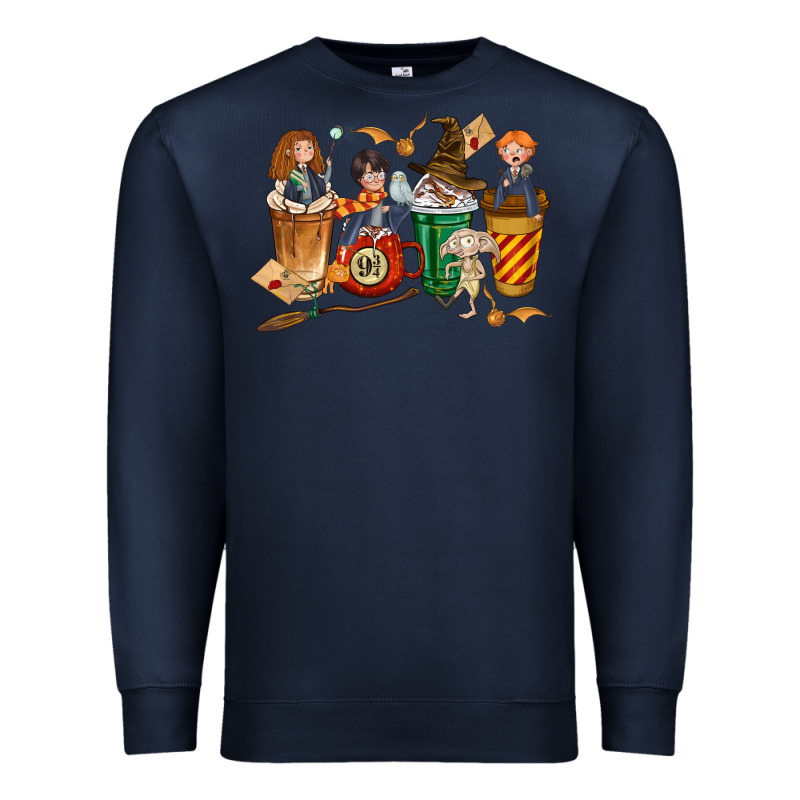 Wizards Coffee Cups Premium Sweatshirt by texasbilliewilder | Teevron