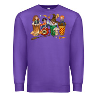 Purple wizards coffee cups Premium Sweatshirt - texasbilliewilder