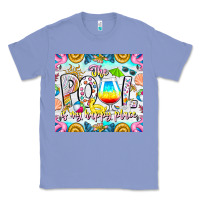 Colony Blue The Pool Is My Happy Place Classic Tee - CowhideDigitalArt