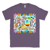 Lavender The Pool Is My Happy Place Classic Tee - CowhideDigitalArt