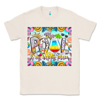 Natural The Pool Is My Happy Place Classic Tee - CowhideDigitalArt