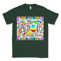 Sports Green The Pool Is My Happy Place Classic Tee - CowhideDigitalArt