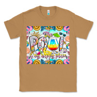 Toasted Coconut The Pool Is My Happy Place Classic Tee - CowhideDigitalArt