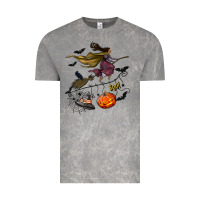 Cloud Rock Witch Vintage Tee - NancyCooperArtShop