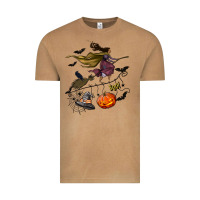 Vintage Camel Witch Vintage Tee - NancyCooperArtShop