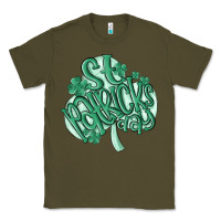Army Green st patrick's day Classic Tee - MaliasSmallBusiness