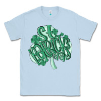 Dusty Blue st patrick's day Classic Tee - MaliasSmallBusiness