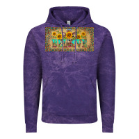 Cloud Purple western believe leopard aztek license plate template Vintage Hoodie - BarkalooDesign