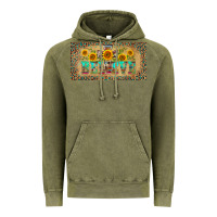 Vintage Olive western believe leopard aztek license plate template Vintage Hoodie - BarkalooDesign