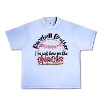Grape Ice baseball brother i'm just here for the snacks Urban Heavy Tee - MaliasSmallBusiness
