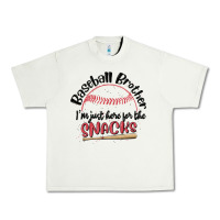 Pistachio baseball brother i'm just here for the snacks Urban Heavy Tee - MaliasSmallBusiness