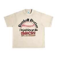 Sandshell baseball brother i'm just here for the snacks Urban Heavy Tee - MaliasSmallBusiness