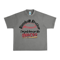 Tornado baseball brother i'm just here for the snacks Urban Heavy Tee - MaliasSmallBusiness