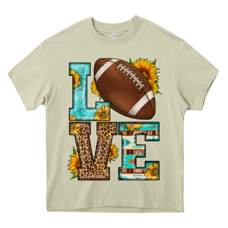Western Love American Football Heavy Core Tee by HRA Design Shop | Teevron