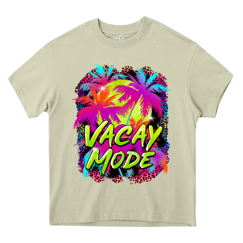 Vacay Mode Heavy Core Tee by BarkalooDesign | Teevron