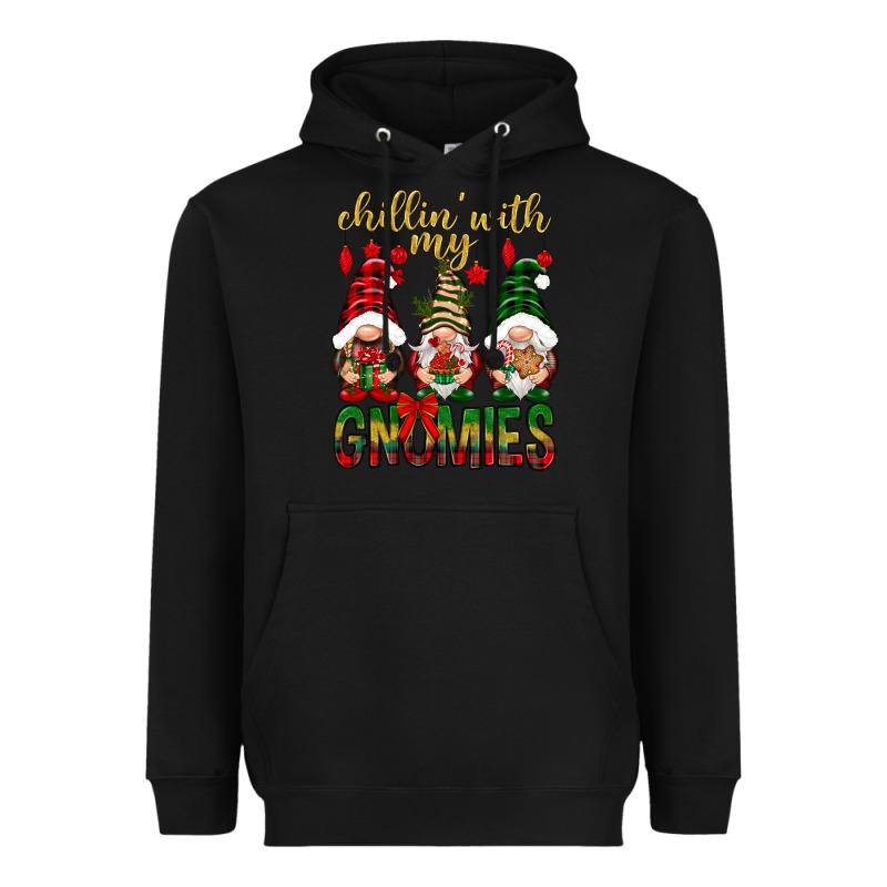 Chillin' With My Gnomes Heavyweight Hoodie by NancyCooperArtShop | Teevron