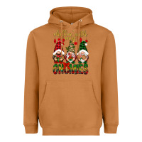 Meerkat Chillin' with my gnomes Heavyweight Hoodie - NancyCooperArtShop