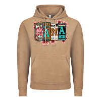 Vintage Coffee license letters floral mama Vintage Hoodie - Jasminsmagicworld
