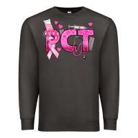 Smoke breast cancer pct patient care technician Premium Sweatshirt - texasbilliewilder