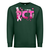 Sports Green breast cancer pct patient care technician Premium Sweatshirt - texasbilliewilder