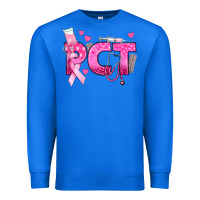 True Royal breast cancer pct patient care technician Premium Sweatshirt - texasbilliewilder