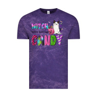 Cloud Purple Witch better have my candy Vintage Tee - NancyCooperArtShop