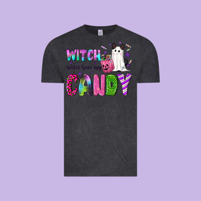 Witch Better Have My Candy Vintage Tee Designed By Nancycooperartshop