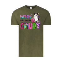 Vintage Olive Witch better have my candy Vintage Tee - NancyCooperArtShop