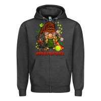 Charcoal Heather dog mom  life gnome Zipper Hoodie - BarkalooDesign