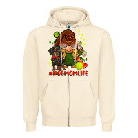 Sandshell dog mom  life gnome Zipper Hoodie - BarkalooDesign