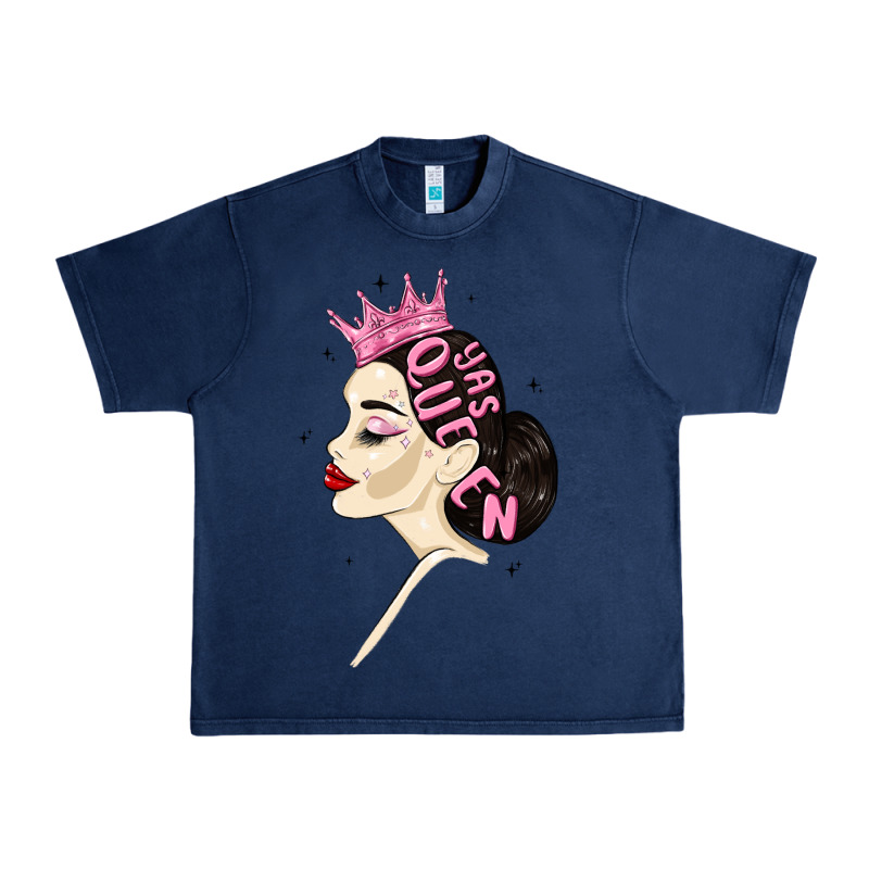 Yas Queen Urban Heavy Tee by MaliasSmallBusiness | Teevron