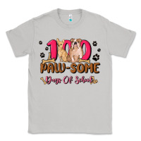 Moon Dust 100 paw some days of school Classic Tee - MaliasSmallBusiness