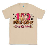 Mushroom 100 paw some days of school Classic Tee - MaliasSmallBusiness