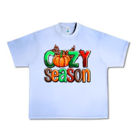 Grape Ice cozy season with fall colors palette and pumpkin Urban Heavy Tee - AdoDesignShop