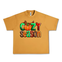 Peanut Butter cozy season with fall colors palette and pumpkin Urban Heavy Tee - AdoDesignShop