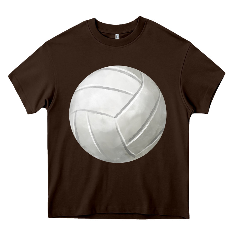 Volleyball Fa Element Heavy Core Tee by FaDigitalArtStudio | Teevron