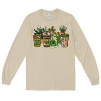 Mushroom plant lover coffee cups Long Sleeve Tee - NancyCooperArtShop