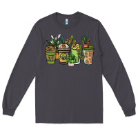 Smoke plant lover coffee cups Long Sleeve Tee - NancyCooperArtShop