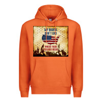 Carrot my rights don't end Premium Hoodie - TumblerDesignByShophia