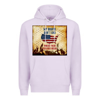 Lilac my rights don't end Premium Hoodie - TumblerDesignByShophia