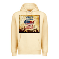 Pina Colada my rights don't end Premium Hoodie - TumblerDesignByShophia