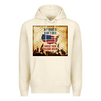 Sandshell my rights don't end Premium Hoodie - TumblerDesignByShophia