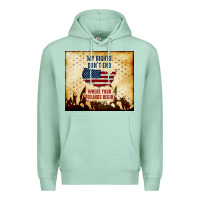 Seafoam my rights don't end Premium Hoodie - TumblerDesignByShophia