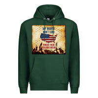 Sports Green my rights don't end Premium Hoodie - TumblerDesignByShophia