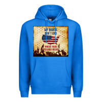 True Royal my rights don't end Premium Hoodie - TumblerDesignByShophia