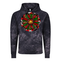 Cloud Black Sunflower Christmas Vintage Hoodie - RanaPortraitStore